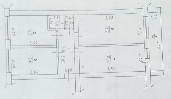 
   Продам 3-комнатную, 58 м², Юбилейная ул, 20

. Фото 10.