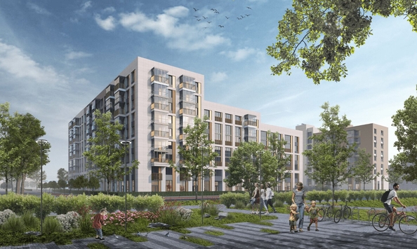
  Продается 1-комн. квартира, 41.1 м², ЖК Зеленая Река, 1 очередь корпус 7
. Фото 1.