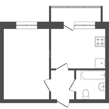 
  Продается 1-комн. квартира, 28.5 м², Берко Цемента ул, д. 3
. Фото 5.