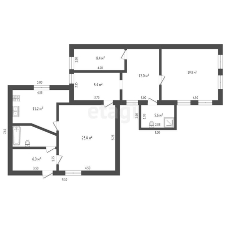 
  Продается дом, 111.1 м², Омск
. Фото 5.