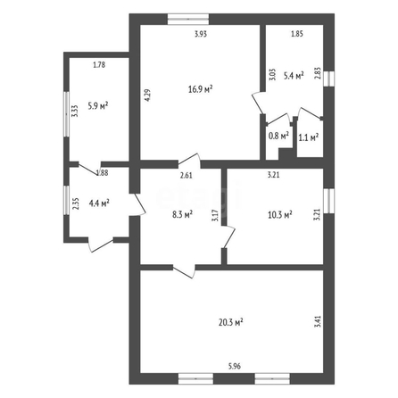 
  Продается дом, 81 м², Омск
. Фото 5.