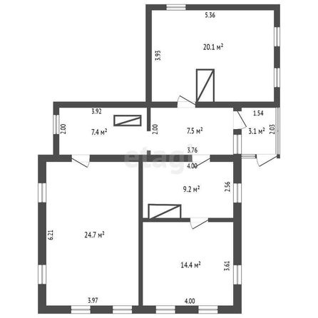 
  Продается дом, 93.4 м², Омск
. Фото 5.