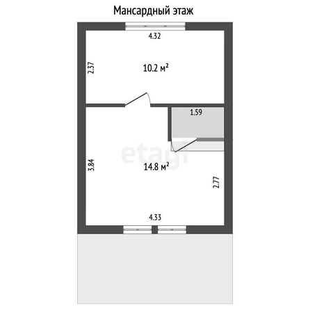 
  Продается дом, 60.4 м², поселок Новоомский
. Фото 5.