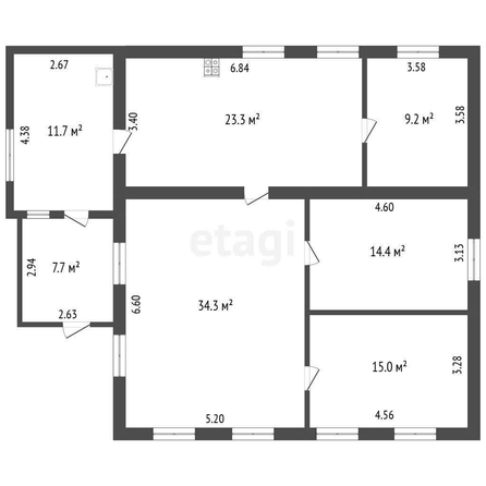 
  Продается дом, 135.6 м², Омск
. Фото 5.