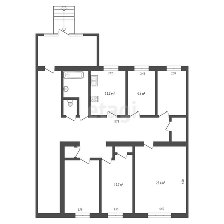 
  Продается дом, 130 м², деревня Лузино
. Фото 5.
