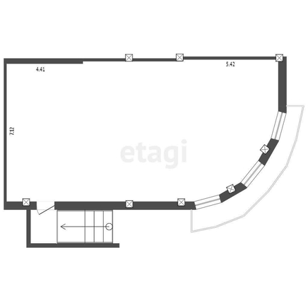 
  Продается универсальное помещение, 109.4 м², 10 лет Октября ул, д. 50
. Фото 5.