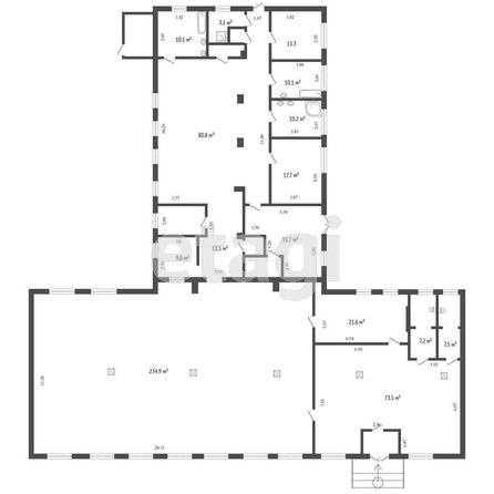 
  Продается производственное помещение, 563.9 м², Октябрьская ул, д. 14
. Фото 4.