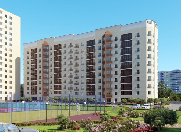 
  Продается 3-комн. квартира, 72.59 м², ЖК Енисейский, дом 1
. Фото 2.