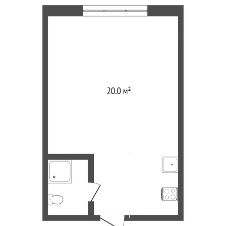 
  Продается 1-комн. квартира, 28.8 м², Берко Цемента ул, д. 3
. Фото 5.