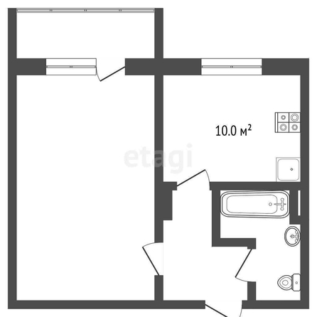 
  Продается 1-комн. квартира, 37.3 м², д. 18
. Фото 5.