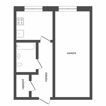 
  Продается 1-комн. квартира, 33 м², Заречный б-р, д. 2
. Фото 5.