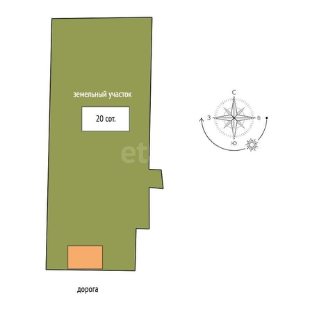 
  Продается дом, 48.4 м², село Баженово
. Фото 4.