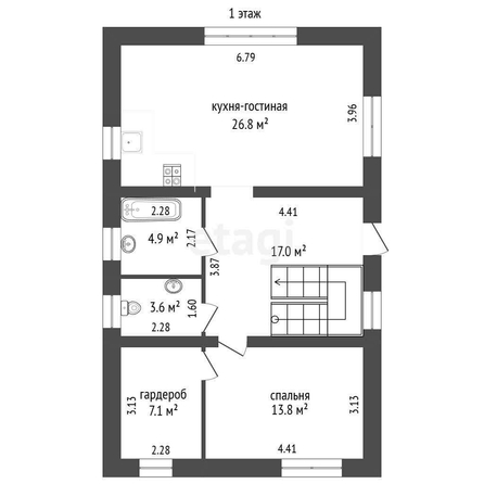 
  Продается дом, 157 м², Омск
. Фото 5.