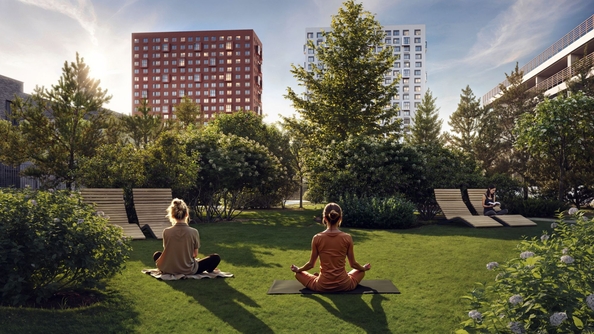 
  Продается 3-комн. квартира, 71.6 м², ЖК Снегири
. Фото 18.