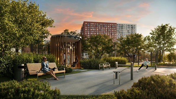 
  Продается 1-комн. квартира, 35 м², ЖК Снегири
. Фото 17.