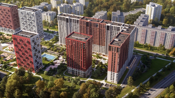 
  Продается 1-комн. квартира, 33.3 м², ЖК Снегири
. Фото 26.