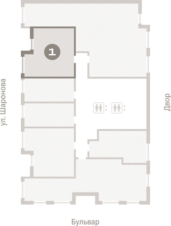
  Продается 1-комн. квартира, 41.86 м², ЖК Кварталы Драверта, дом 6
. Фото 3.