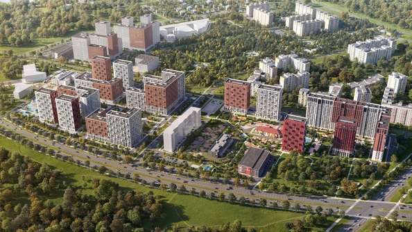 
  Продается 1-комн. квартира, 34.2 м², ЖК Снегири
. Фото 27.