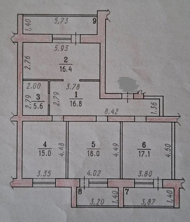 
  Продается 3-комн. квартира 89 м². Фото 4.
