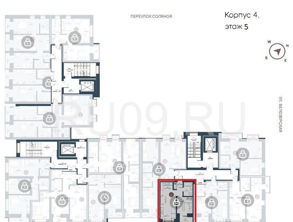 
  Продается 2-комн. квартира, 41.4 м², Белозерская ул, д. 9
. Фото 2.