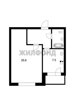 
  Продается 1-комн. квартира, 35.7 м², Говорова ул, д. 8
. Фото 17.