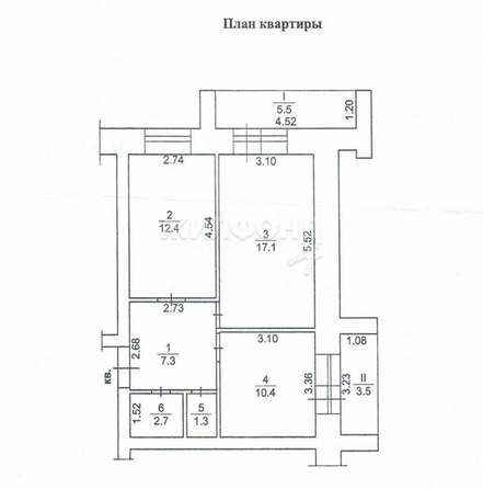 
   Продам 2-комнатную, 60.2 м², Транспортная ул, 7

. Фото 20.