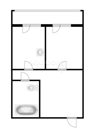 
   Продам 1-комнатную, 32 м², Цветочная ул, 14

. Фото 8.