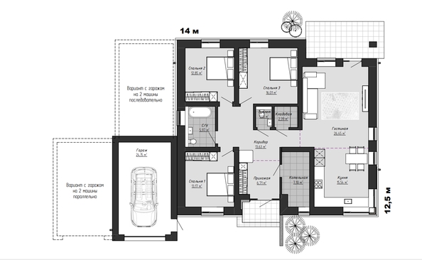 
   Продам дом, 132 м², Кафтанчиково

. Фото 1.