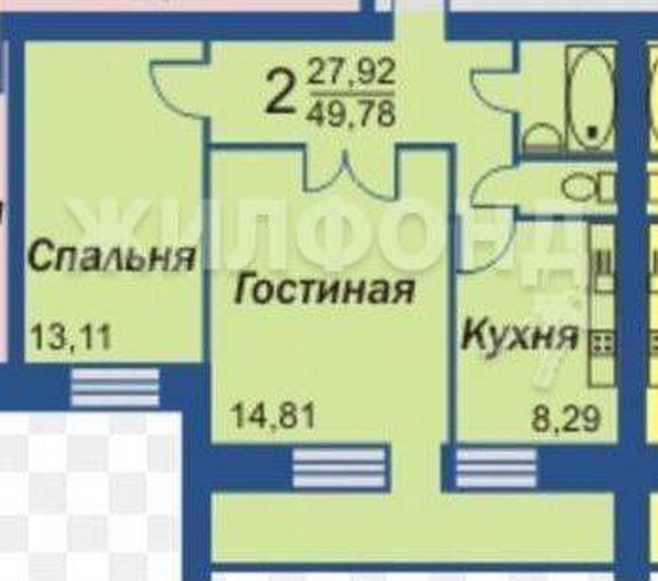 
   Продам 2-комнатную, 54.7 м², Сергея Лазо ул, 24

. Фото 12.