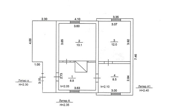 
  Продается дом, 42.4 м², Томск
. Фото 3.