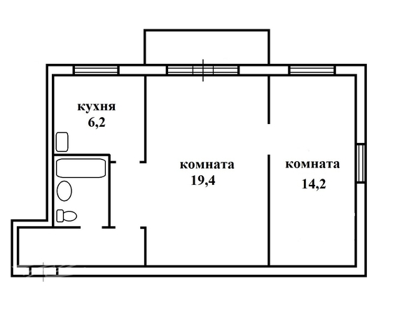 
  Продается 2-комн. квартира, 47.1 м², Фрунзе пр-кт, д. 226
. Фото 16.