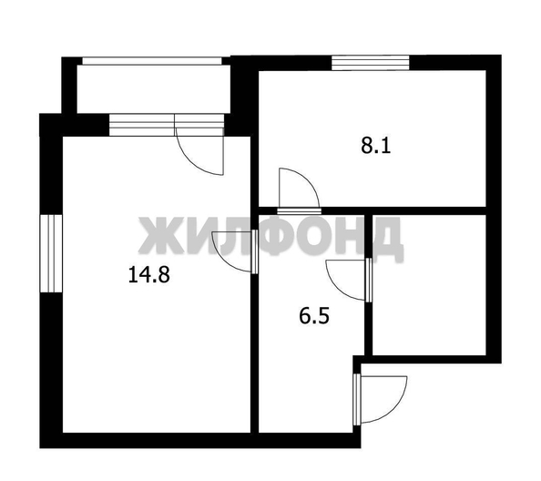 
  Продается 1-комн. квартира, 33 м², Кошурникова ул, д. 5
. Фото 8.