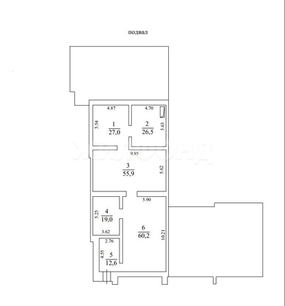 
  Продается торговая площадь, 717 м², Мичурина ул
. Фото 10.