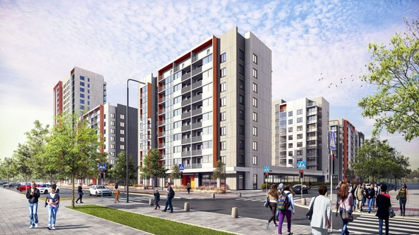 
  Продается 1-комн. квартира 33.55 м², в ЖК Парапарк, 2 очередь, дом 1. Фото 2.