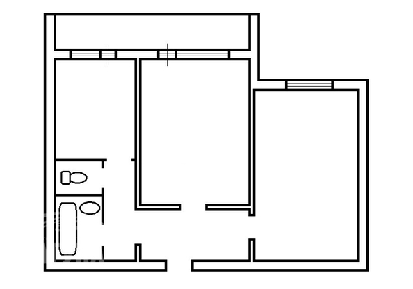 
  Продается 2-комн. квартира 44.2 м². Фото 1.
