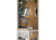 Новоильинка: Планировка 1-комн 27, 27,1 м²