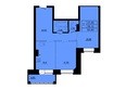 Малиновского, дом 16, корпус 2, этап 1: Планировка 2-комн 60,6 м²