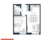 Саммит: Планировка 1-комн 50,1 м²