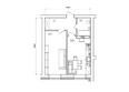 Речкуновский, дом 10: Планировка однокомнатной квартиры 42,2 кв.м