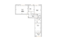 Квартал дружбы, дом 5: Планировка трёхкомнатной квартиры 85,4 кв.м