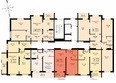 Пломбир, Цитрус: Типовой план этажа 3 подъезд