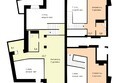 Свободный, дом 28: Двухуровневые квартиры, этаж 9-10, 2 уровень, 2 этап