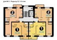 Образцово (ГК Конструктив Девелопмент), дом 1.1: Типовой план этажа