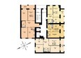 Дружный-3, дом 7: Блок-секция 2. Планировка 8-16 этажей