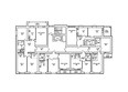 Парковый, блок-секция 4,5: Блок-секция 1. Планировка типового этажа
