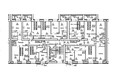 Радужный, Анатолия дом 96: Планировка типового этажа. Блок-секция 3