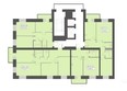 Южный берег, дом 21: Типовой план этажа 2 подъезд