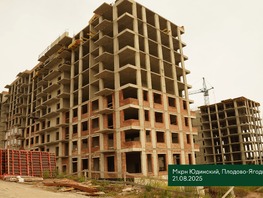 Продается 1-комнатная квартира ЖК Юдинский, дом 1.3, 38.4  м², 4800000 рублей