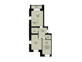 Продается 3-комнатная квартира ЖК Бердские кварталы, дом 3.2, 67.1 м², 5800000 рублей