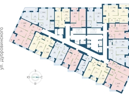 Продается 2-комнатная квартира ЖК Суриков, дом 1, 72.1 м², 13194300 рублей